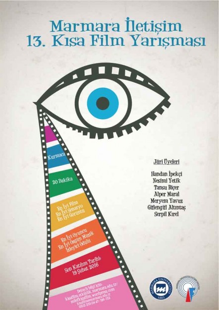 13. Marmara İletşim Kısa Film Yarışması afis - Cinerituel